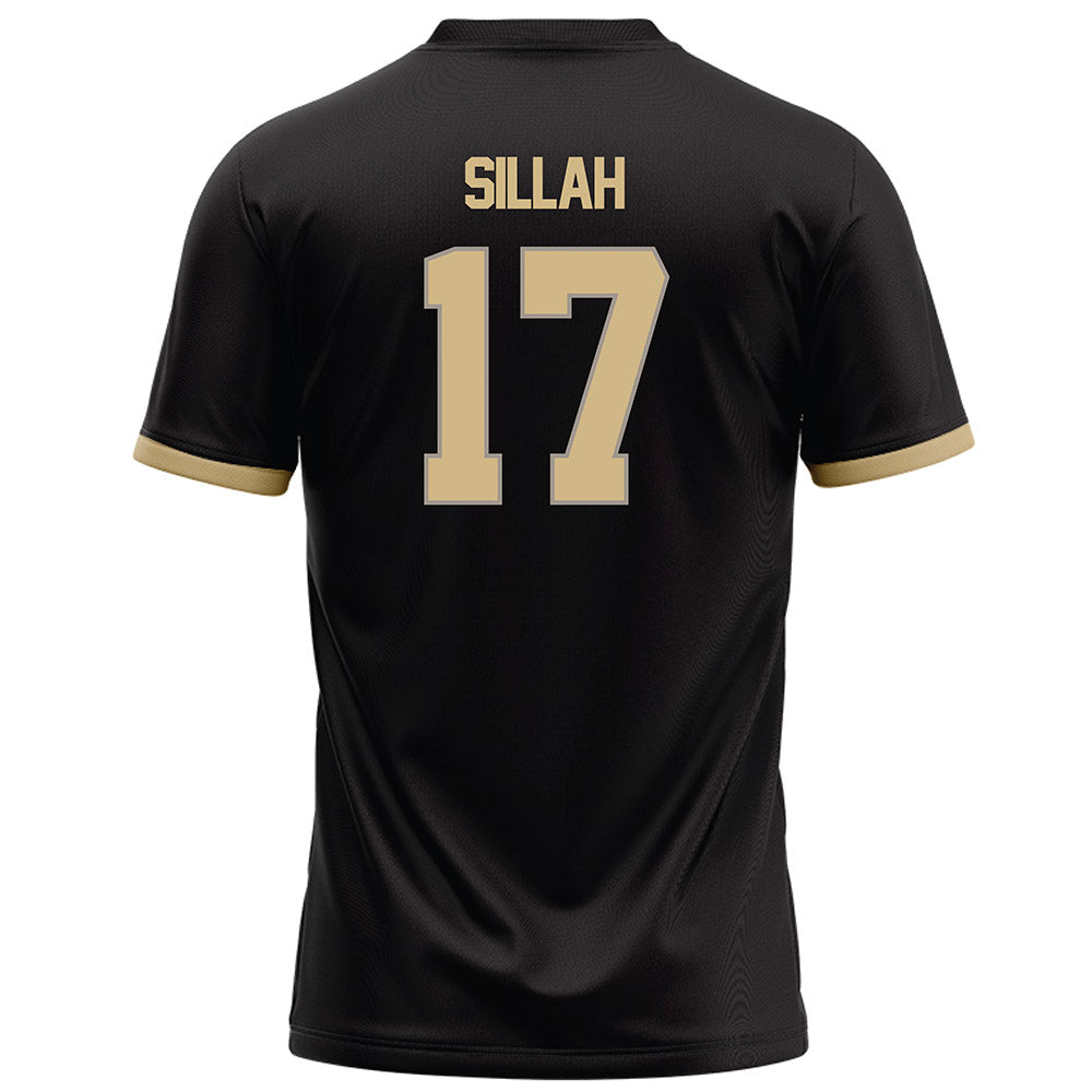 Purdue - NCAA Football : Shitta Sillah - Black Football Jersey