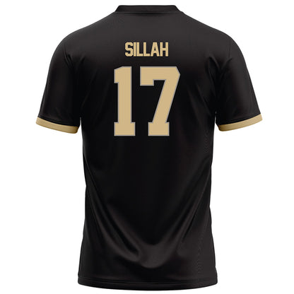 Purdue - NCAA Football : Shitta Sillah - Black Football Jersey