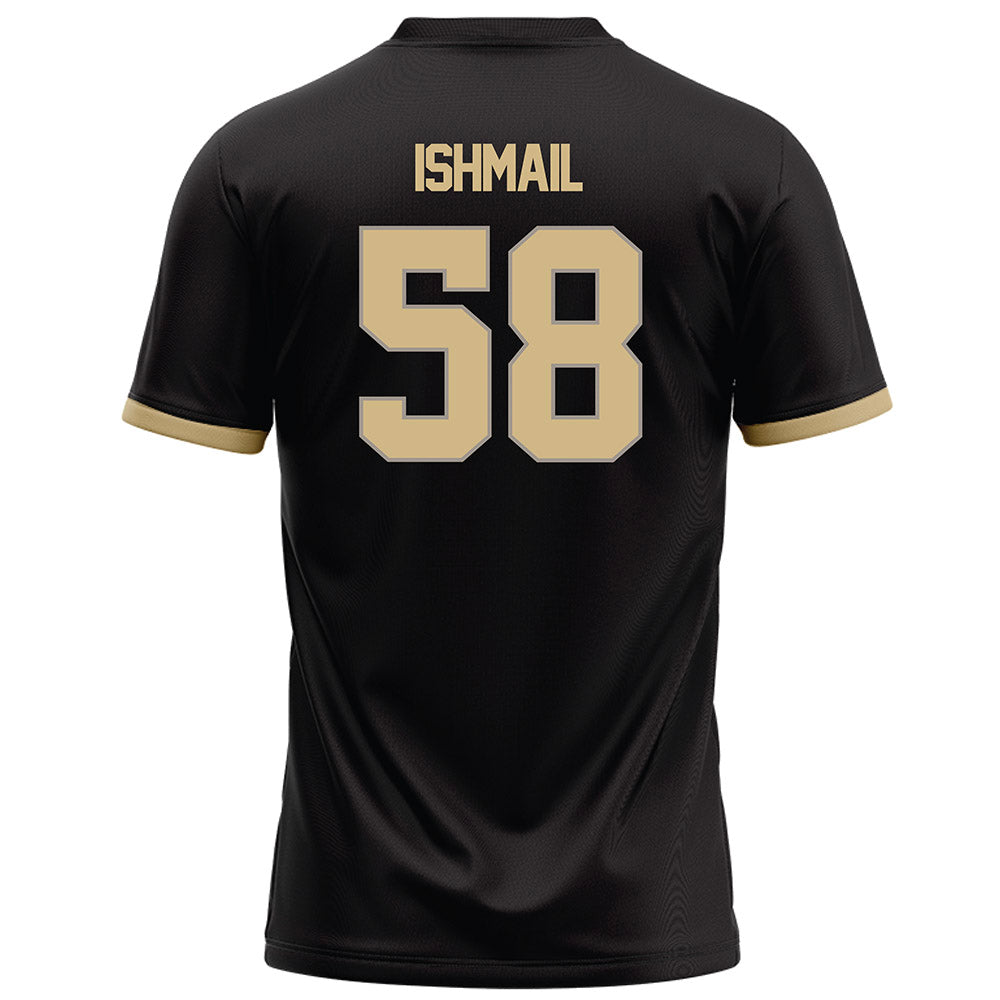 Purdue - NCAA Football : Breeon I Ishmail - Black Football Jersey-1