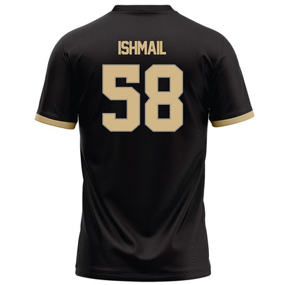 Purdue - NCAA Football : Breeon I Ishmail - Black Football Jersey-1
