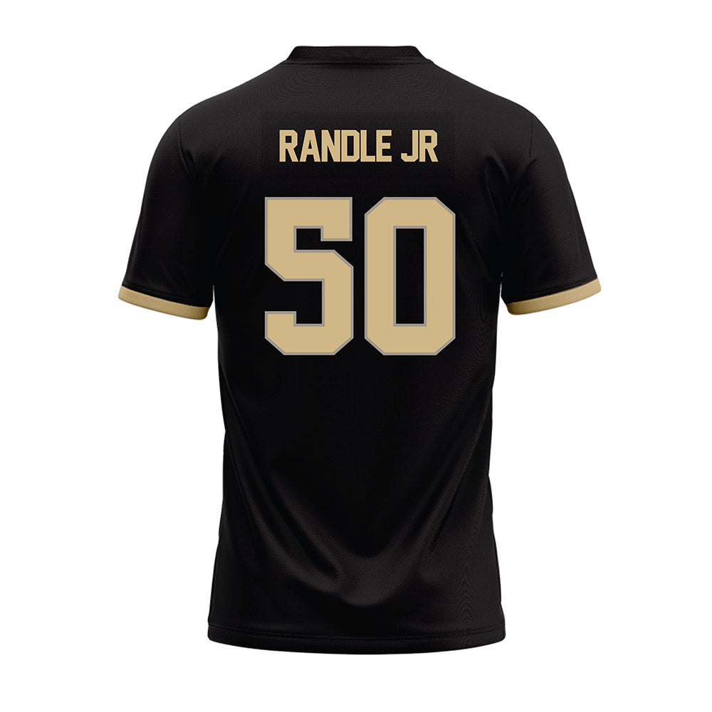 Purdue - NCAA Football : John Randle Jr - Black Football Jersey
