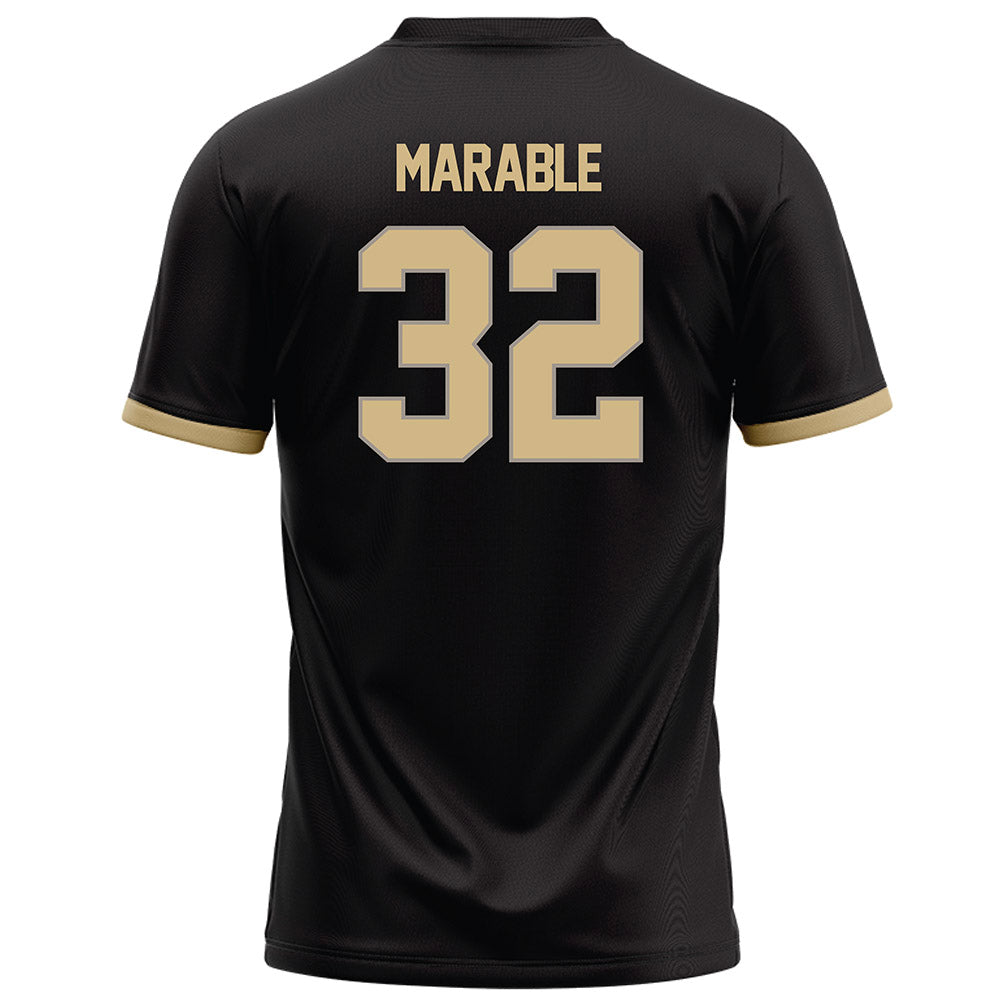 Purdue - NCAA Football : D'Mon Marable - Black Football Jersey-1