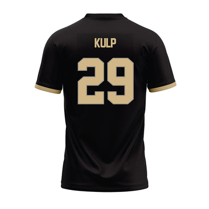 Purdue - NCAA Football : Earl Kulp - Black Football Jersey