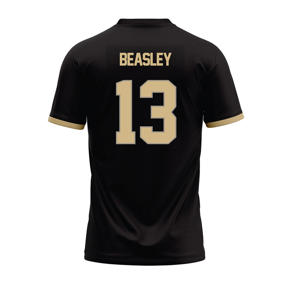 Purdue - NCAA Football : Koy Beasley - Black Football Jersey