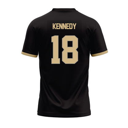 Purdue - NCAA Football : Demeco Kennedy - Black Football Jersey