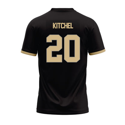 Purdue - NCAA Football : Carson Kitchel - Black Football Jersey