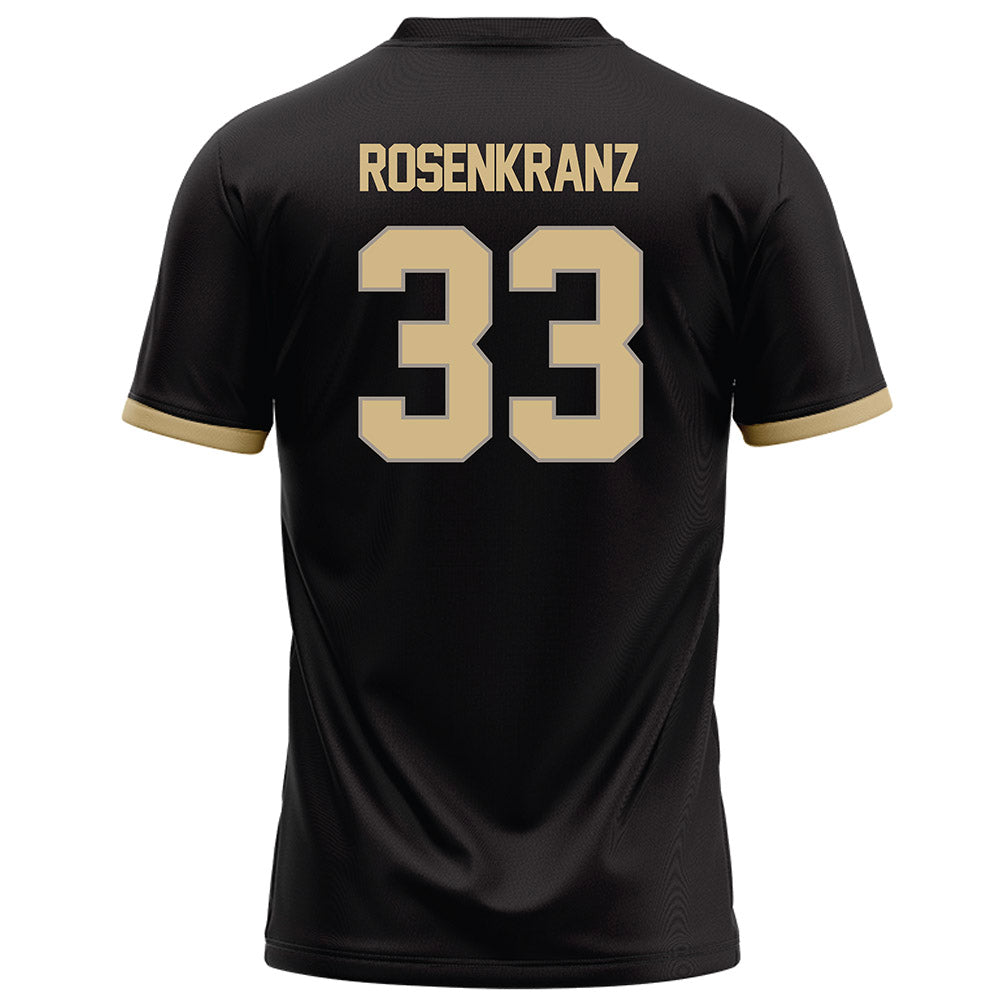 Purdue - NCAA Football : Quinn Rosenkranz - Black Football Jersey-1