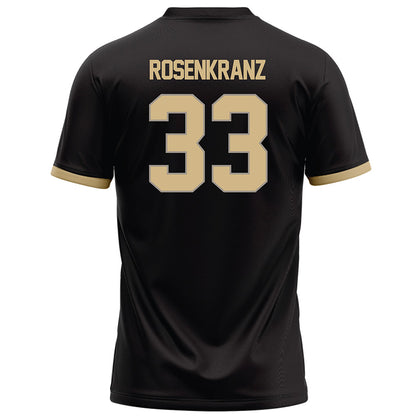 Purdue - NCAA Football : Quinn Rosenkranz - Black Football Jersey-1