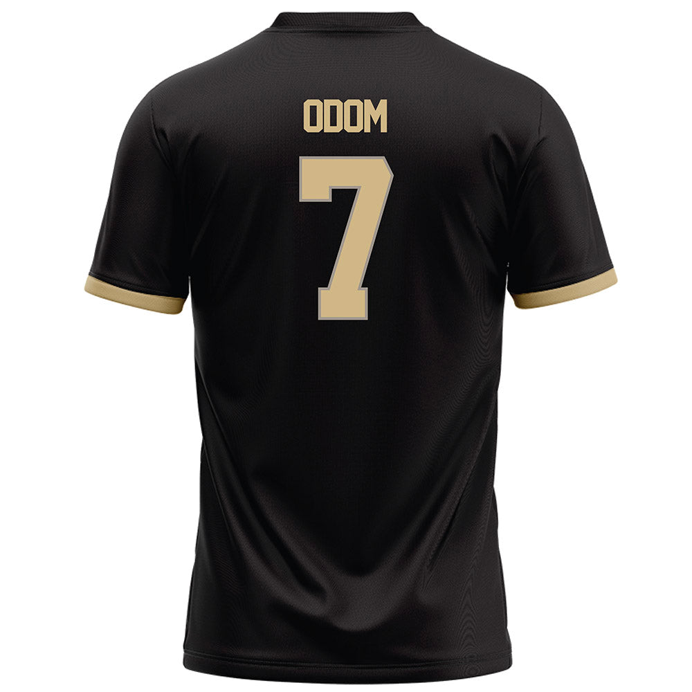 Purdue - NCAA Football : Garyt Odom - Black Football Jersey-1