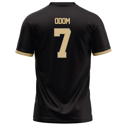Purdue - NCAA Football : Garyt Odom - Black Football Jersey-1