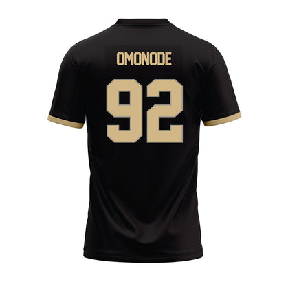 Purdue - NCAA Football : Mo Omonode - Black Football Jersey