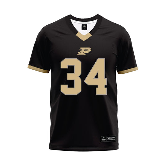 Purdue - NCAA Football : Antonio Harris - Black Football Jersey