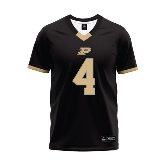 Purdue - NCAA Football : Kam Brown - Black Football Jersey