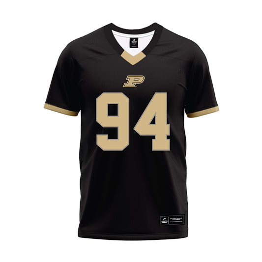 Purdue - NCAA Football : Elijah Taylor - Black Football Jersey