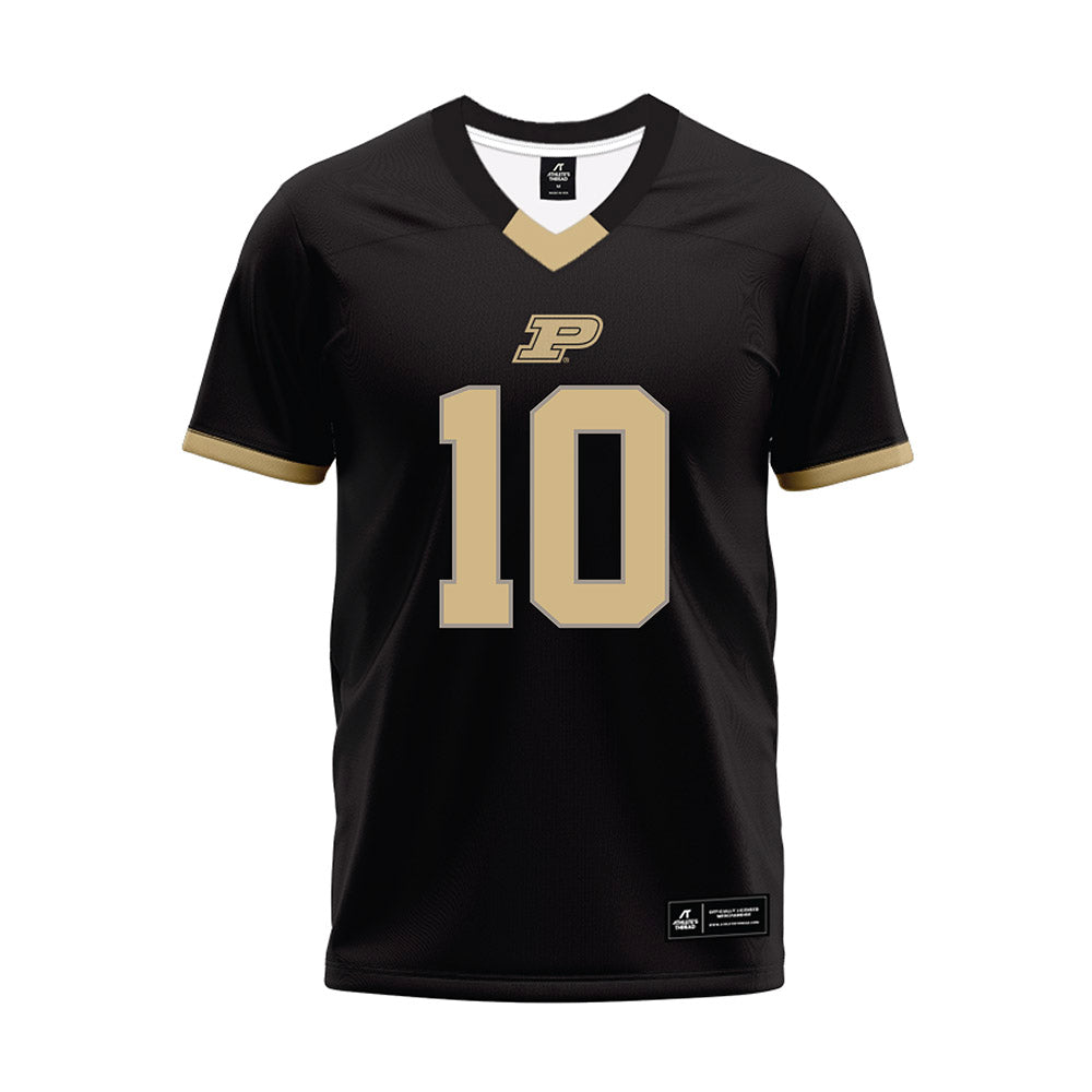 Purdue - NCAA Football : Jesse Watson - Black Football Jersey