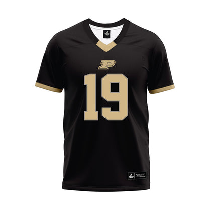 Purdue - NCAA Football : Botros Alisandro - Black Football Jersey