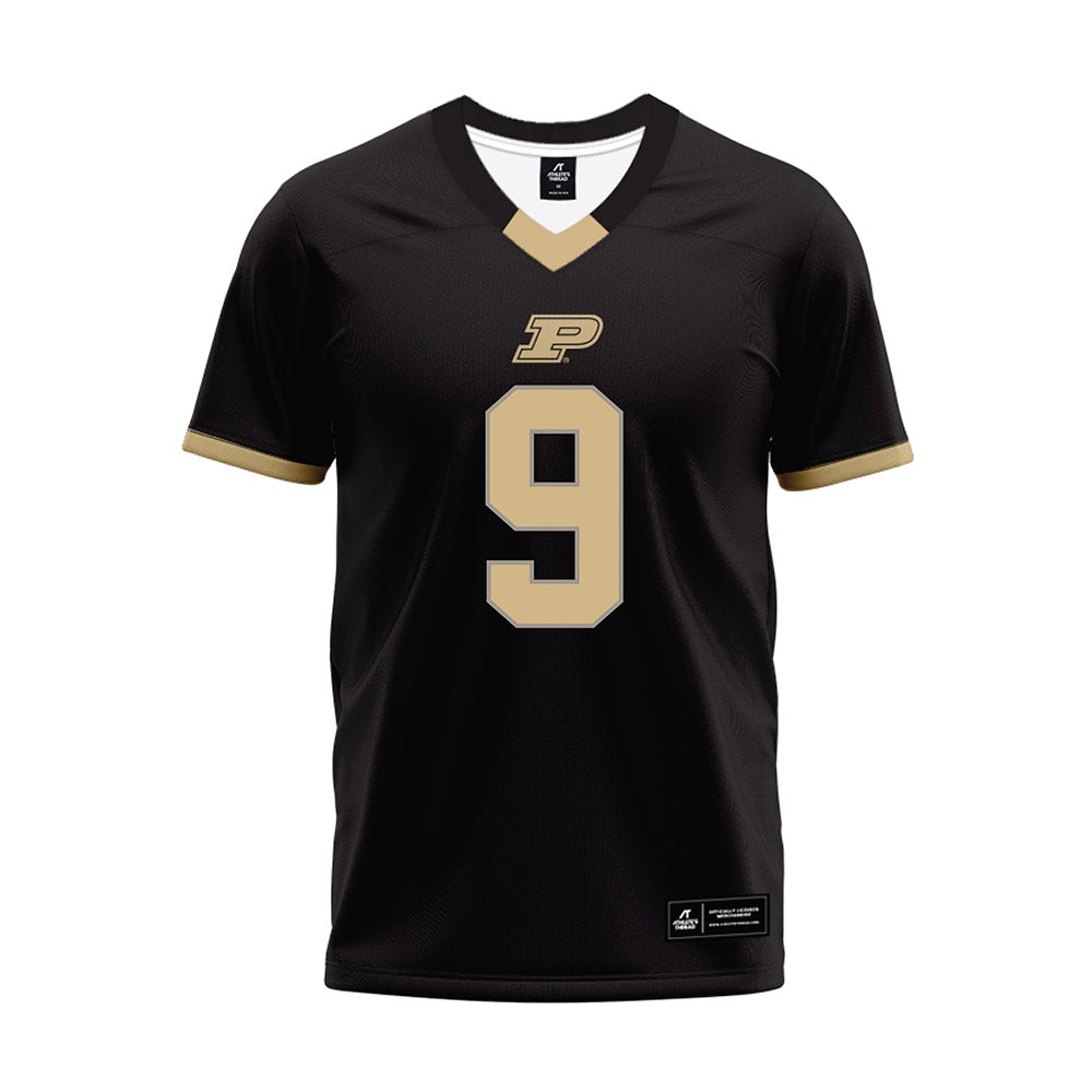 Purdue - NCAA Football : Joe Strickland - Black Football Jersey