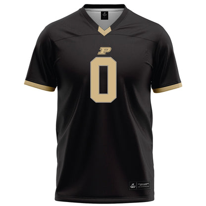 Purdue - NCAA Football : Nitro Tuggle - Black Football Jersey-0