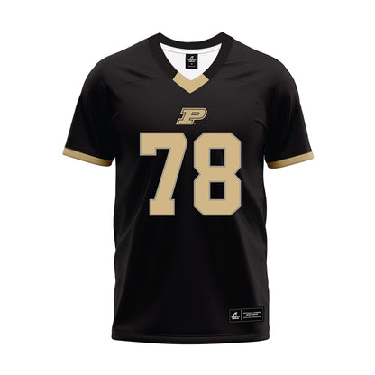 Purdue - NCAA Football : Bakyne Coly - Black Football Jersey