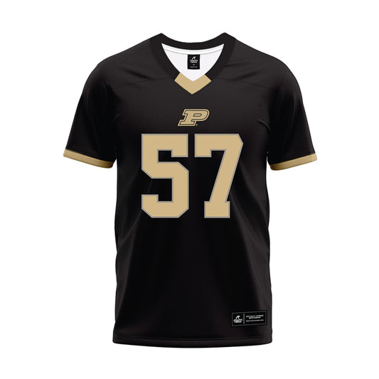 Purdue - NCAA Football : Tom Ewing - Black Football Jersey