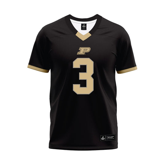 Purdue - NCAA Football : Jaheim Merriweather - Black Football Jersey