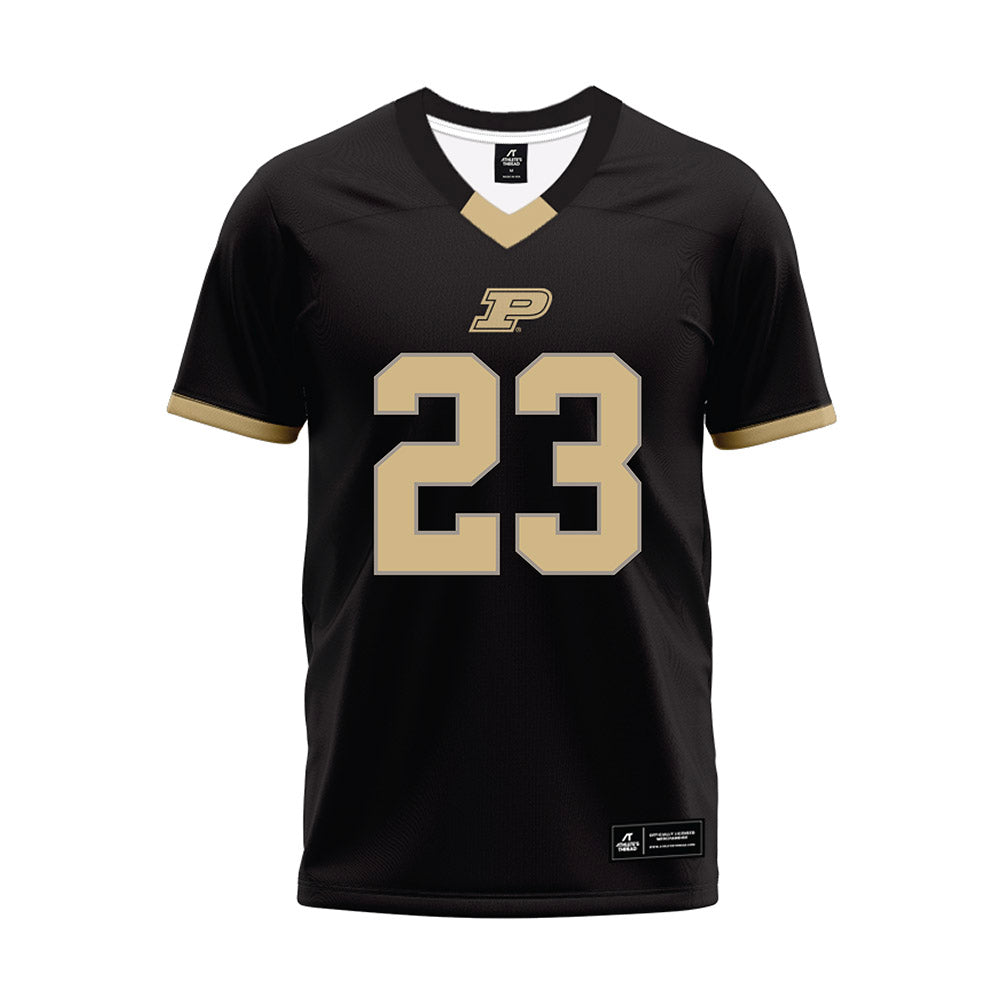 Purdue - NCAA Football : Calvin Smith - Black Football Jersey