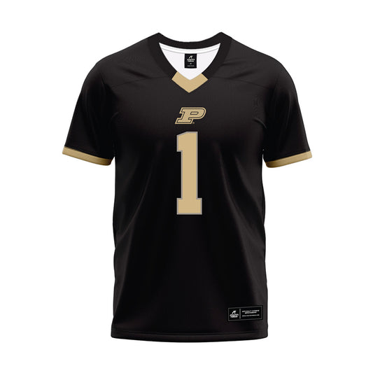 Purdue - NCAA Football : Markevious Brown - Black Football Jersey