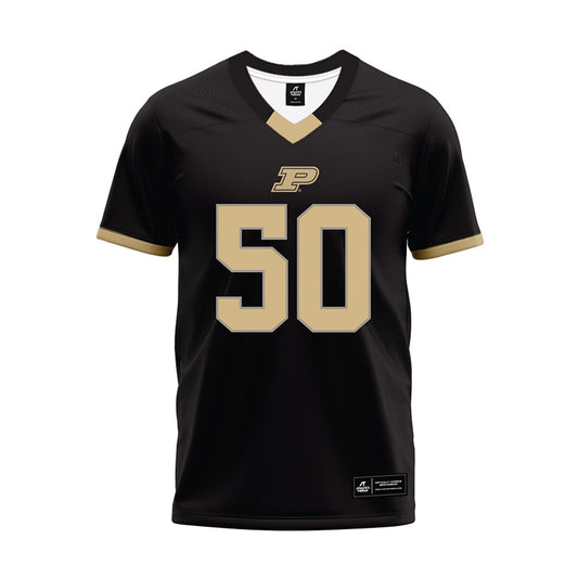 Purdue - NCAA Football : John Randle Jr - Black Football Jersey