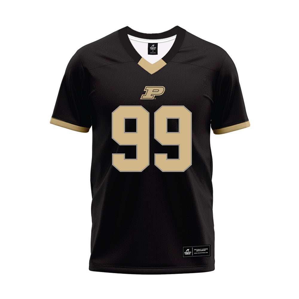 Purdue - NCAA Football : Jireh Ojata - Black Football Jersey