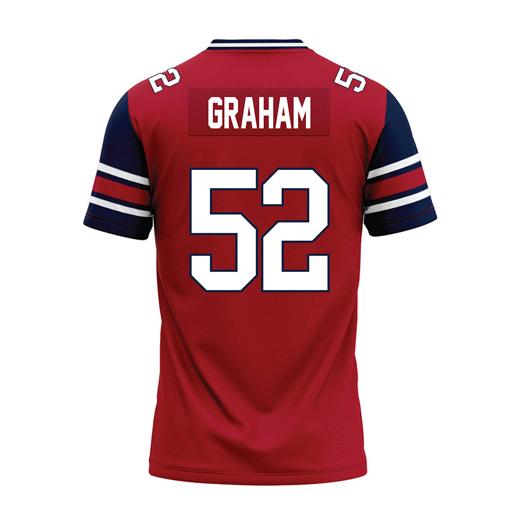 Liberty - NCAA Football : Jonathan Graham - Red Premium Football Jersey