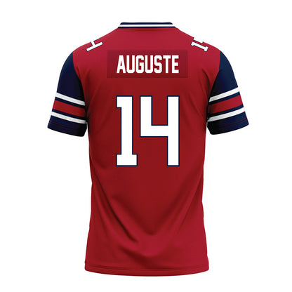 Liberty - NCAA Football : Eli Auguste - Red Premium Football Jersey