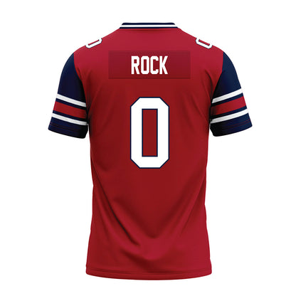 Liberty - NCAA Football : Jalon Rock - Red Premium Football Jersey-1