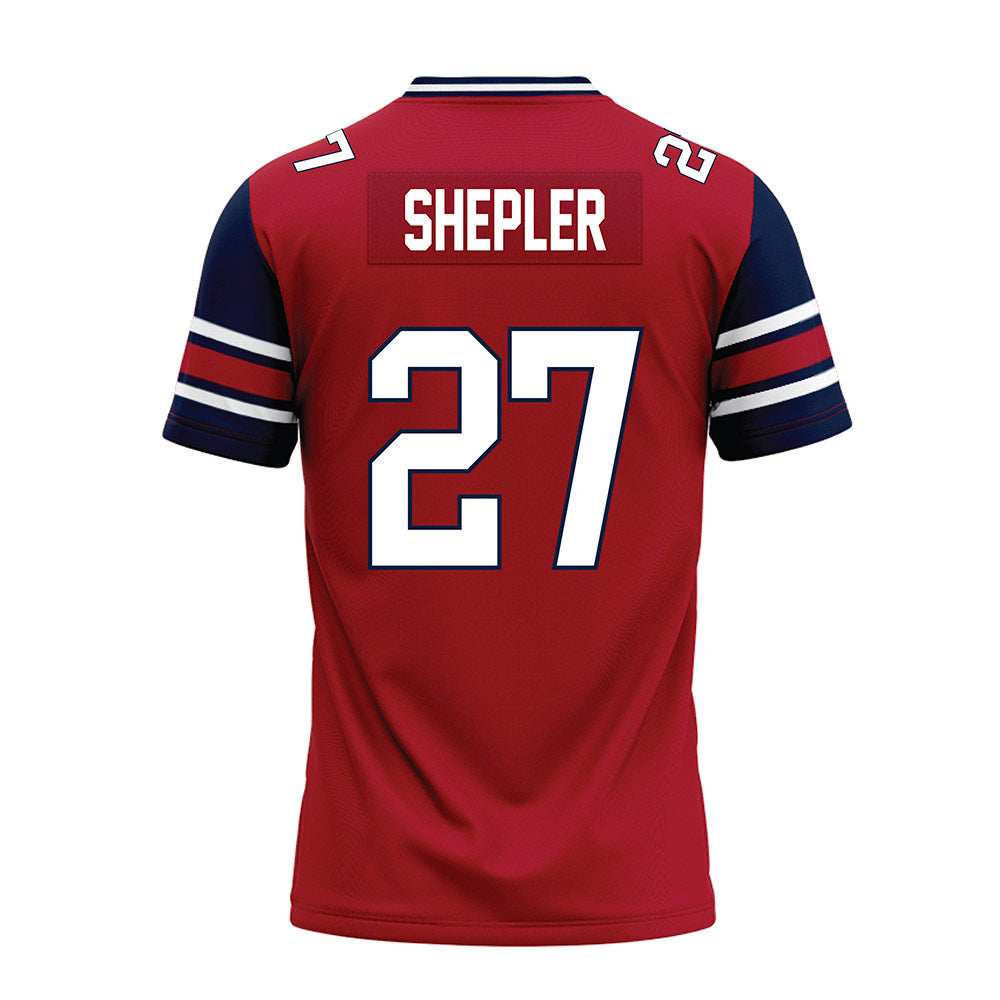 Liberty - NCAA Football : Clay Shepler - Red Premium Football Jersey