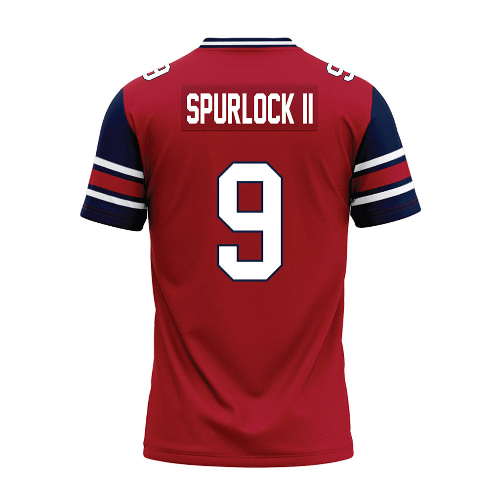 Liberty - NCAA Football : Timothy Spurlock II - Red Premium Football Jersey-1