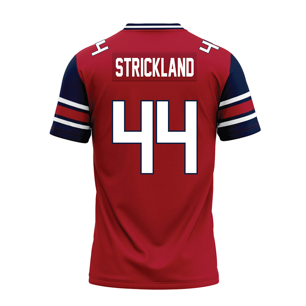 Liberty - NCAA Football : Joe Strickland - Red Premium Football Jersey-1
