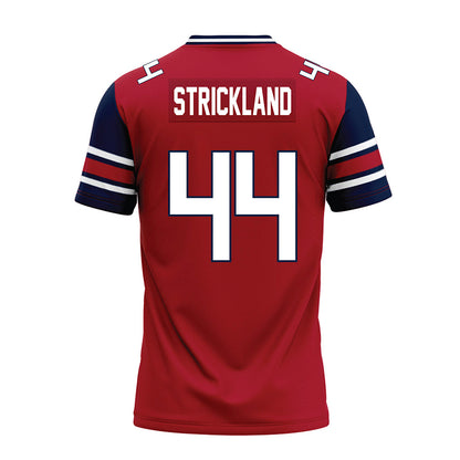 Liberty - NCAA Football : Joe Strickland - Red Premium Football Jersey-1