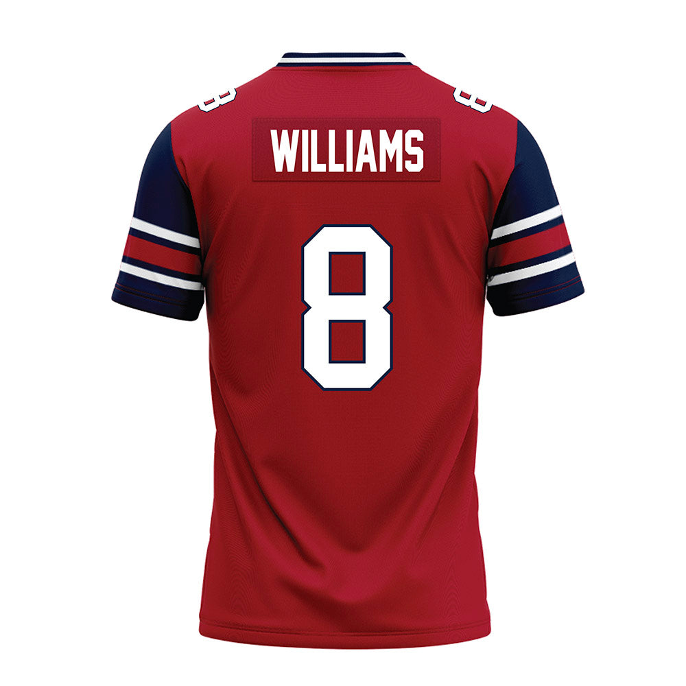 Liberty - NCAA Football : Brenton Williams - Red Premium Football Jersey-1