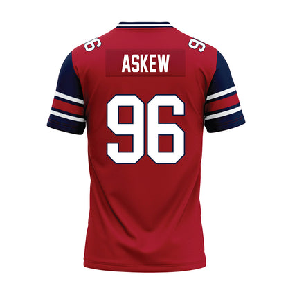 Liberty - NCAA Football : Gavin Askew - Red Premium Football Jersey-1