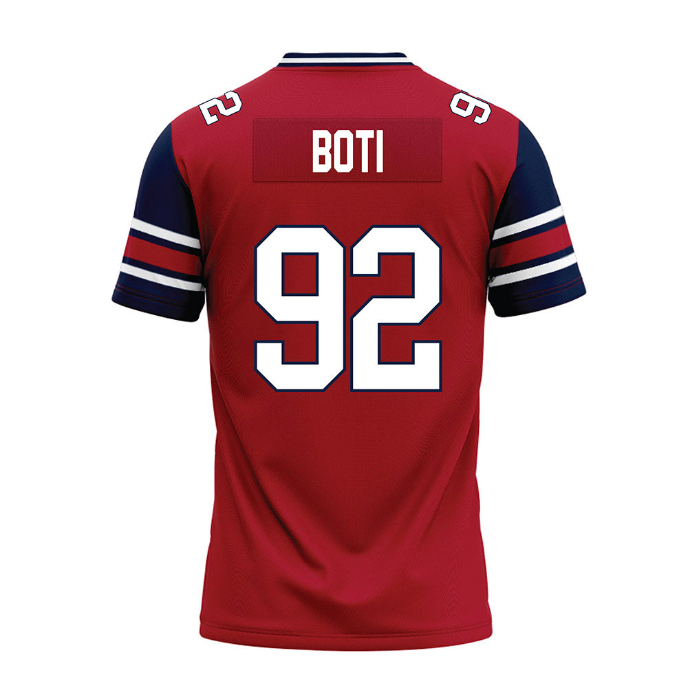 Liberty - NCAA Football : Chris Boti - Red Premium Football Jersey