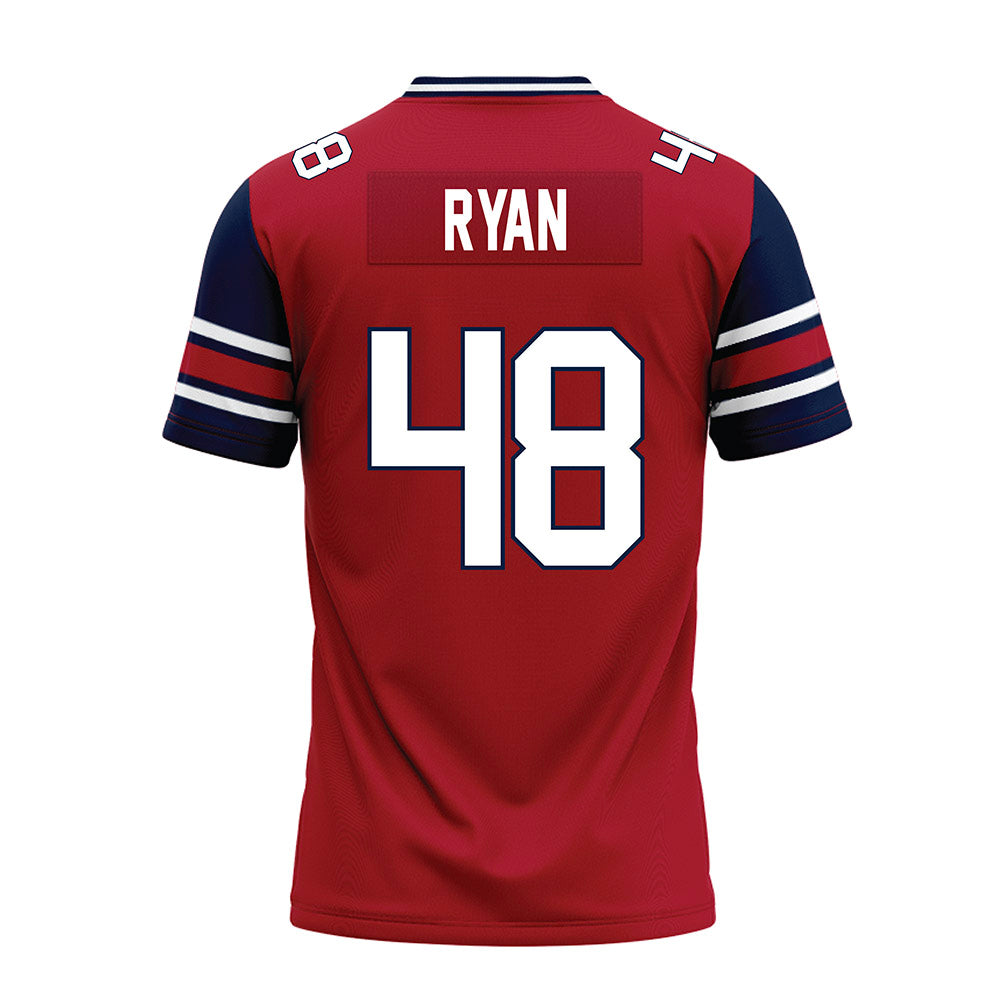 Liberty - NCAA Football : Caleb Ryan - Red Premium Football Jersey