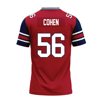 Liberty - NCAA Football : Samuel Cohen - Red Premium Football Jersey-1
