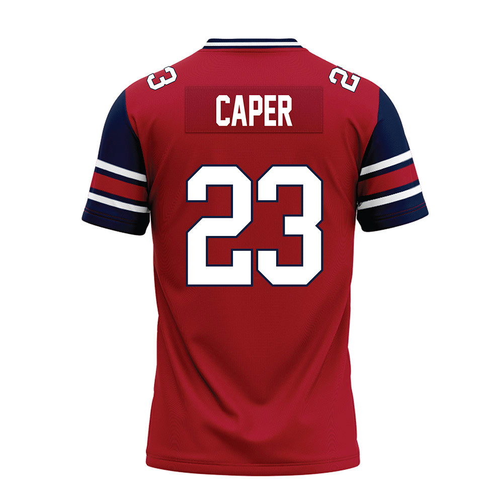 Liberty - NCAA Football : Malik Caper - Red Premium Football Jersey