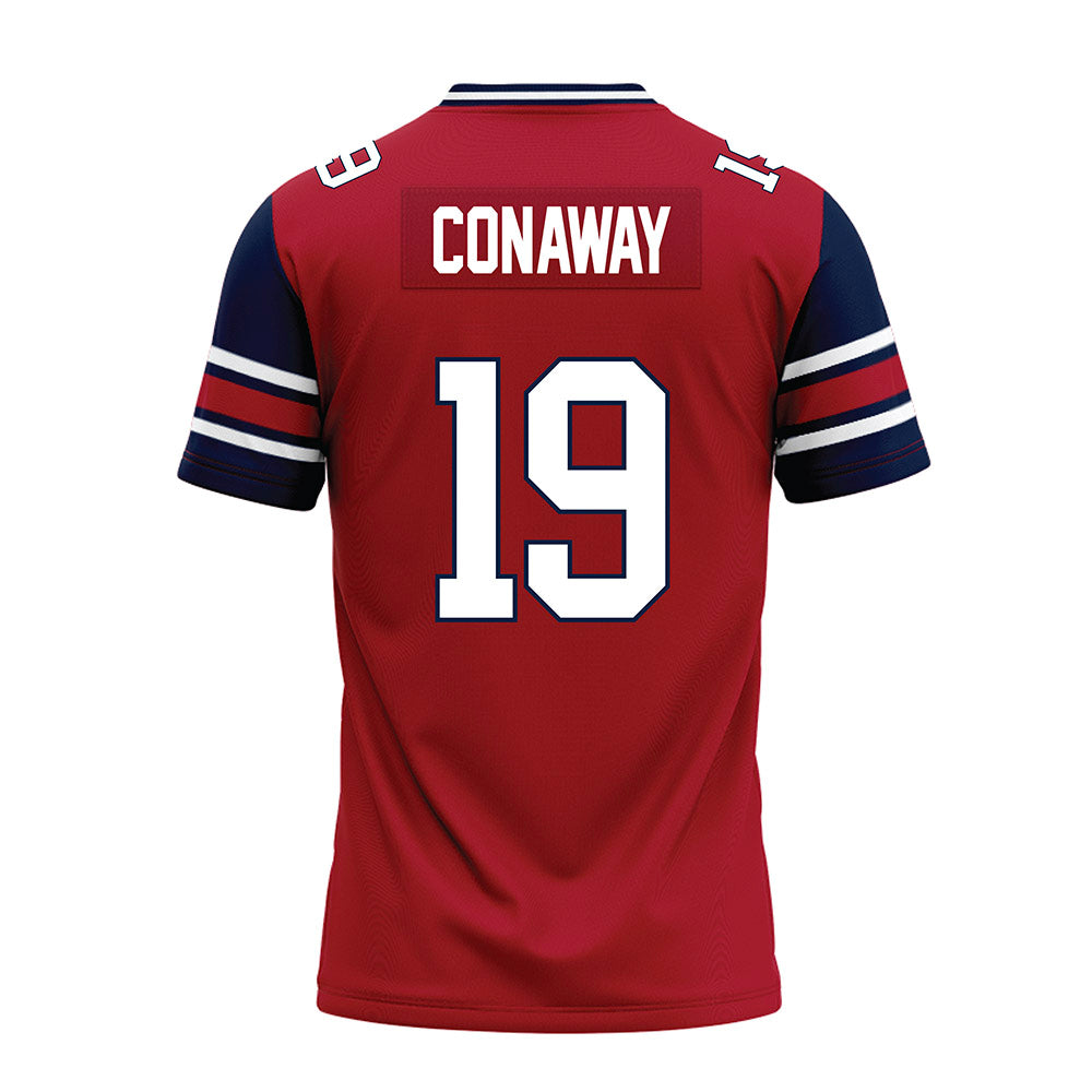 Liberty - NCAA Football : Miyon Conaway - Red Premium Football Jersey