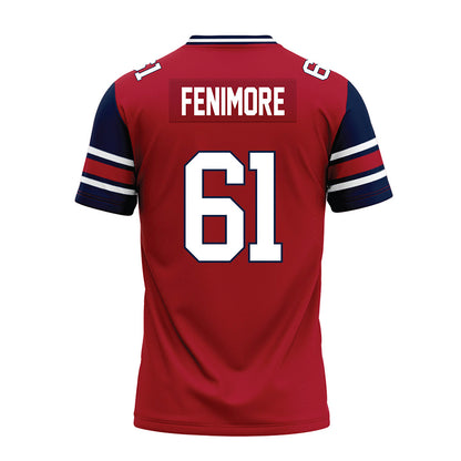 Liberty - NCAA Football : Aaron Fenimore - Red Premium Football Jersey