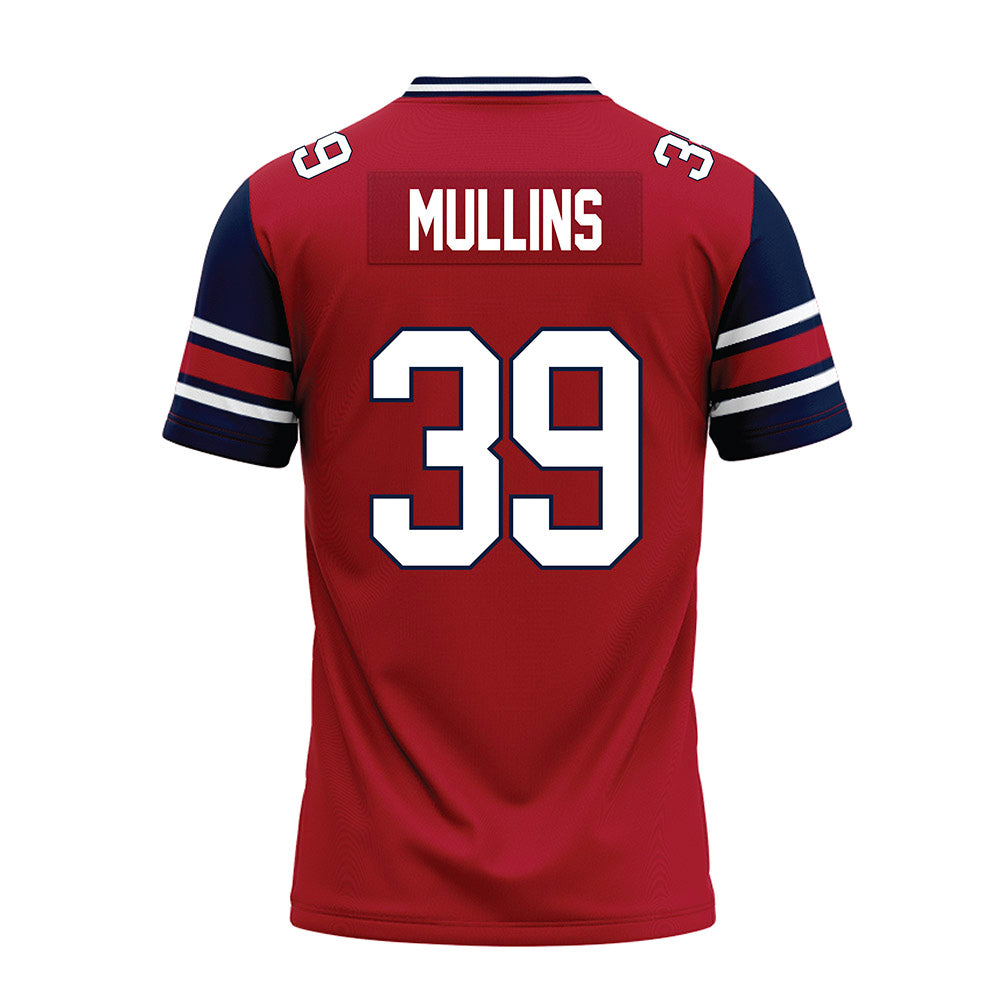 Liberty - NCAA Football : Dylan Mullins - Red Premium Football Jersey