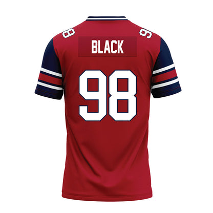 Liberty - NCAA Football : Tyler Black - Red Premium Football Jersey-1