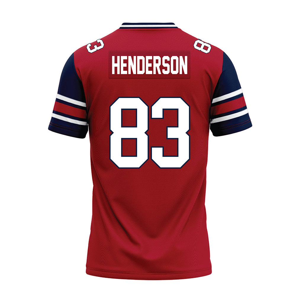 Liberty - NCAA Football : Austin Henderson - Red Premium Football Jersey