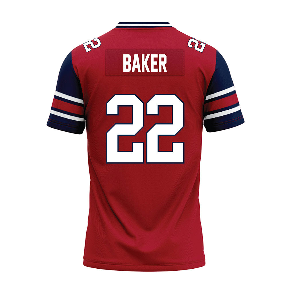 Liberty - NCAA Football : Coleman Baker - Red Premium Football Jersey