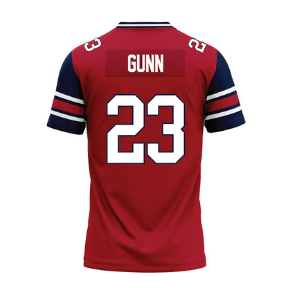 Liberty - NCAA Football : Myke Gunn - Red Premium Football Jersey-1