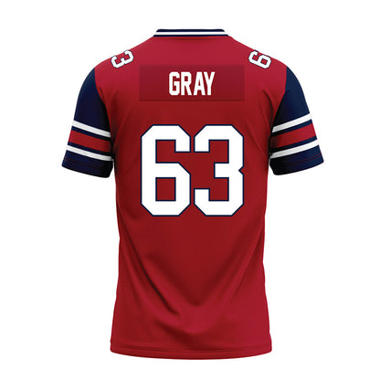 Liberty - NCAA Football : Xavior Gray - Red Premium Football Jersey